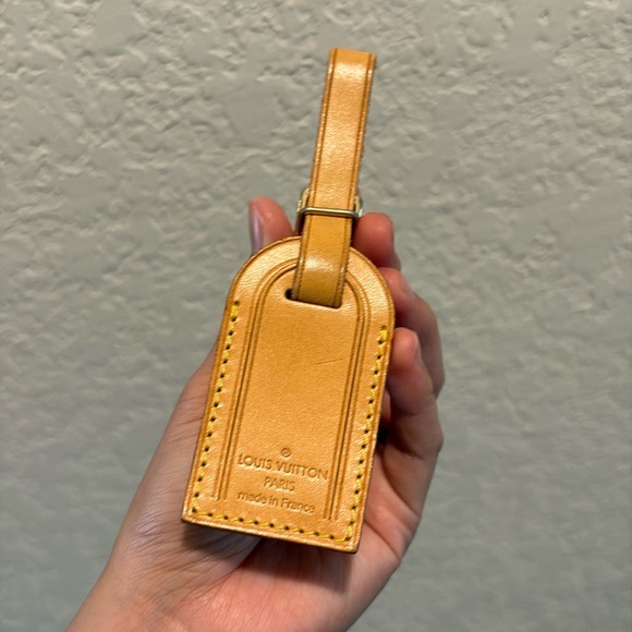 Louis Vuitton Luggage Tag Leather Mini - Picture 1 of 5